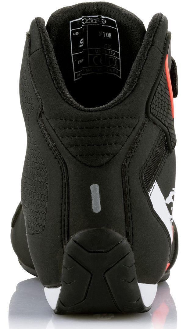 Alpinestars Sektor Black/White/Red Shoes: Delivery in 10 Days